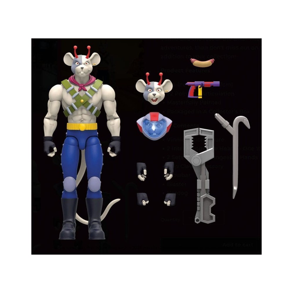 BIKER MICE FROM MARS VINNIE (TURBO) ACTION FIGURE NACELLE