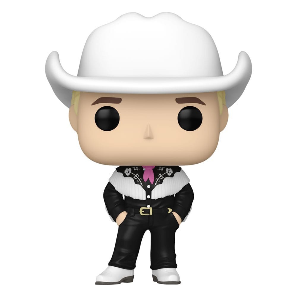 FUNKO FUNKO POP! BARBIE MOVIE WESTERN KEN BOBBLE HEAD FIGURE