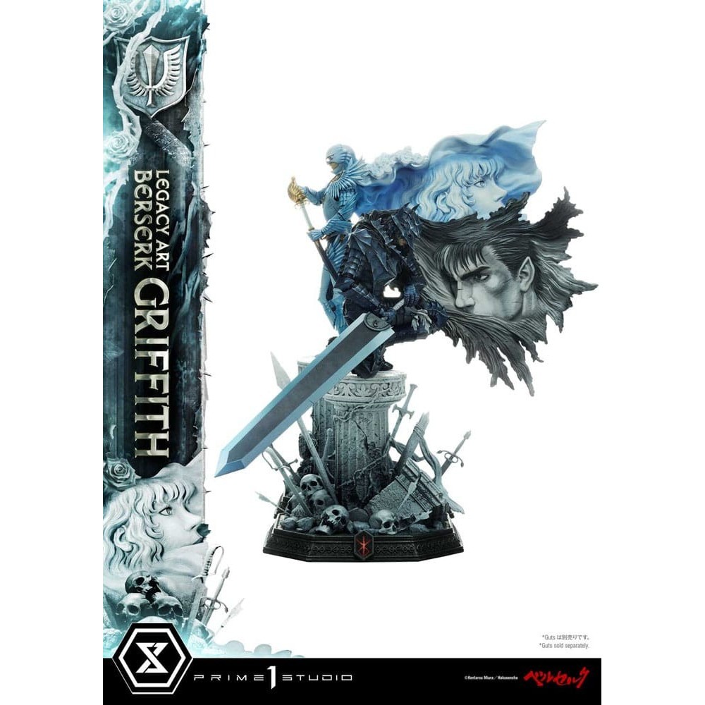 BERSERK LEGACY ART KENTARO MIURA GRIFFITH BONUS VERSION STATUA FIGURE PRIME 1 STUDIO