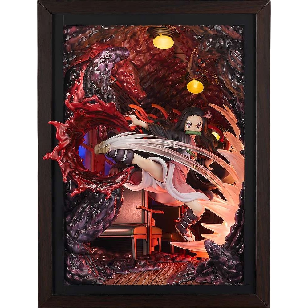 GOOD SMILE COMPANY DEMON SLAYER NEZUKO KAMADO MUGEN TRAIN STATUE FIGURE