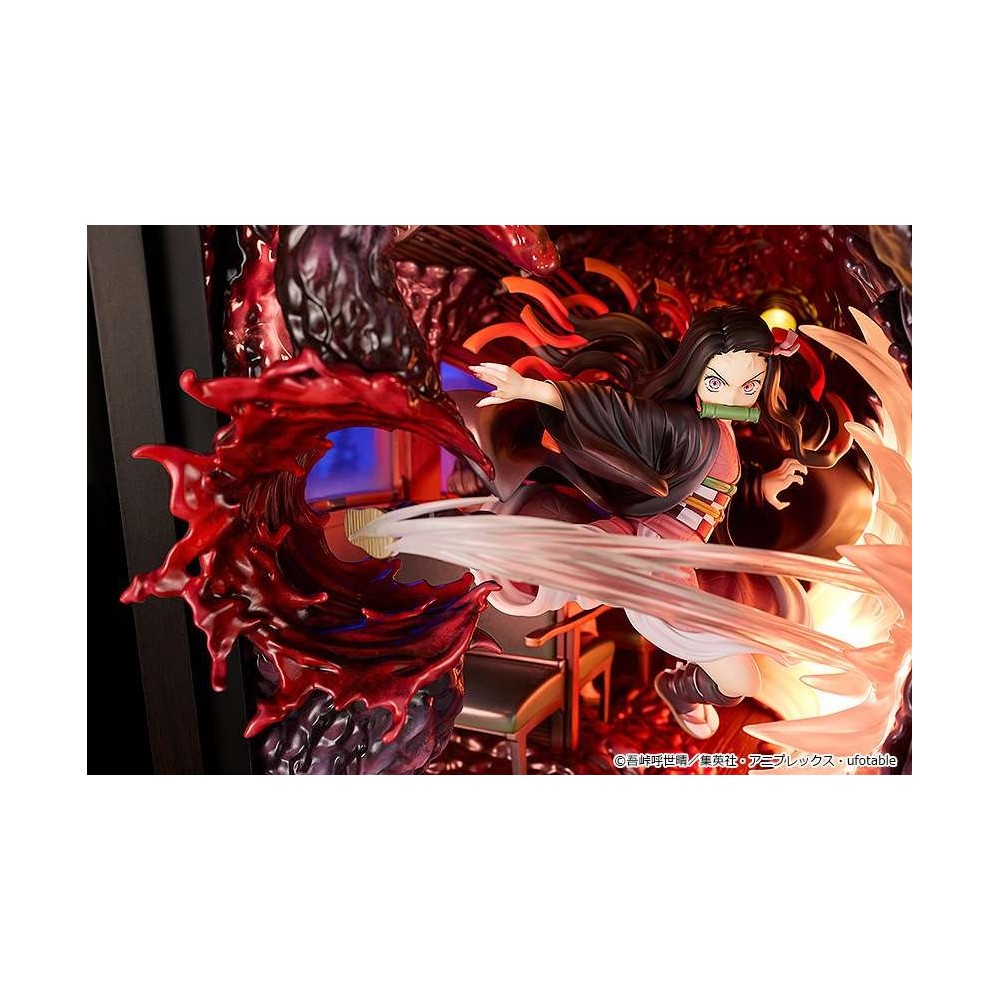 GOOD SMILE COMPANY DEMON SLAYER NEZUKO KAMADO MUGEN TRAIN STATUE FIGURE