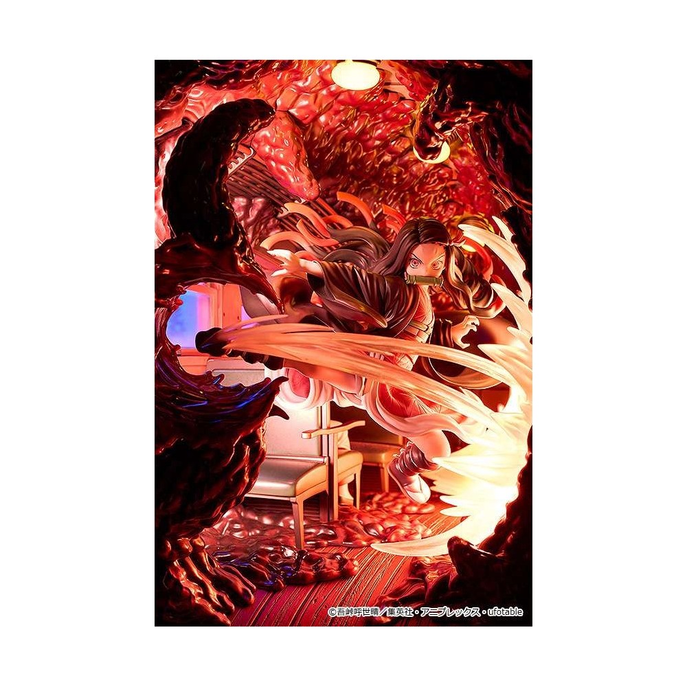 DEMON SLAYER NEZUKO KAMADO MUGEN TRAIN STATUA FIGURE GOOD SMILE COMPANY