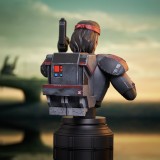 STAR WARS BAD BATCH HUNTER BUSTO STATUA FIGURE DIAMOND SELECT