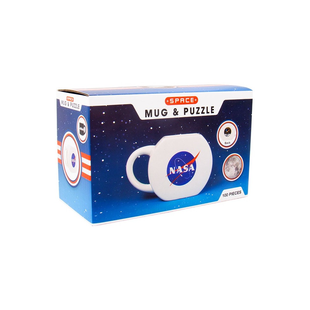 FIZZ CREATIONS NASA MUG AND PUZZLE 100 PIECES SET
