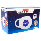 FIZZ CREATIONS NASA MUG AND PUZZLE 100 PIECES SET