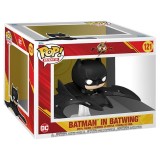 FUNKO FUNKO POP! RIDES THE BATMAN - BATMAN IN BATWING DELUXE BOBBLE HEAD FIGURE