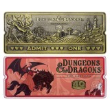 FANATTIK DUNGEONS AND DRAGONS THE CARTOON ROLLERCOASTER TICKET REPLICA