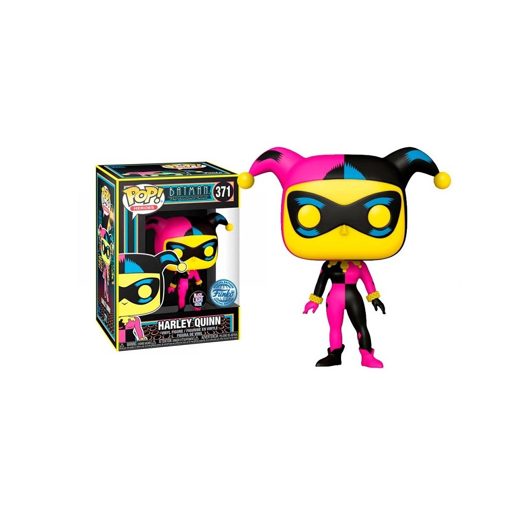 FUNKO FUNKO POP! BATMAN THE ANIMATED SERIES HARLEY QUINN BLACKLIGHT GLOW IN THE DARK FIGURE