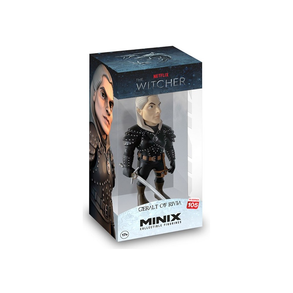 THE WITCHER GERALT OF RIVIA MINIX COLLECTIBLE FIGURINE FIGURE NOBLE COLLECTIONS