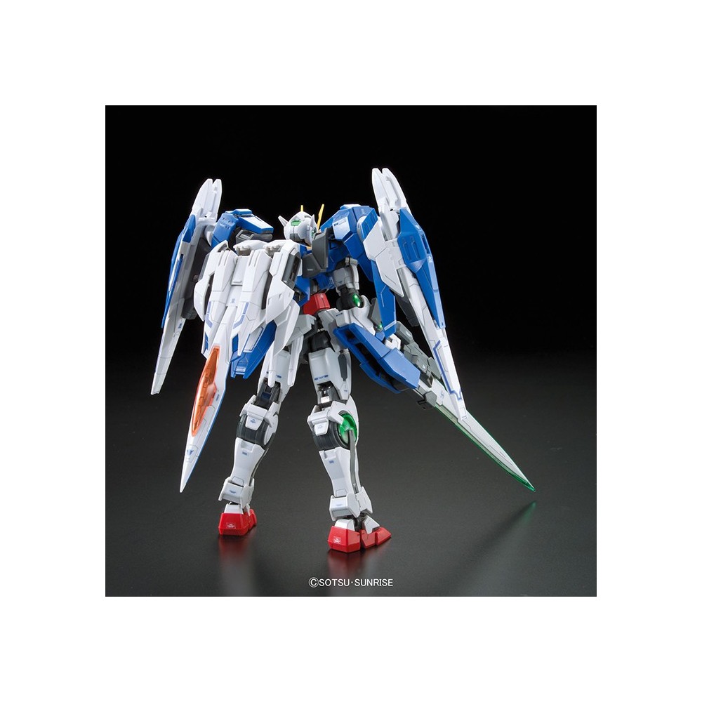 BANDAI REAL GRADE RG GUNDAM 00 RAISER GN-0000 + GNR010 1/144 MODEL KIT FIGURE