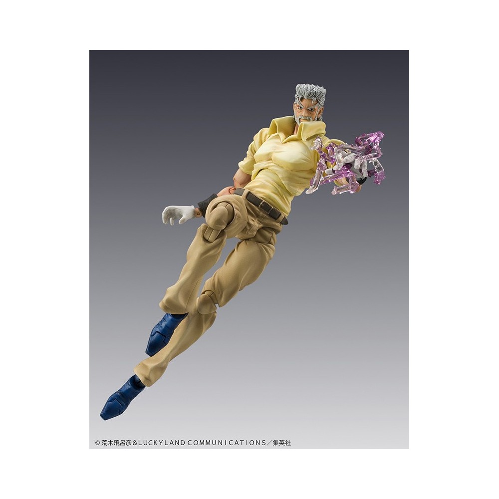 JOJO'S BIZARRE ADVENTURE CHOZOKADO JOSEPH JOESTAR AND IGGY ACTION FIGURE MEDICOS ENTERTAINMENT