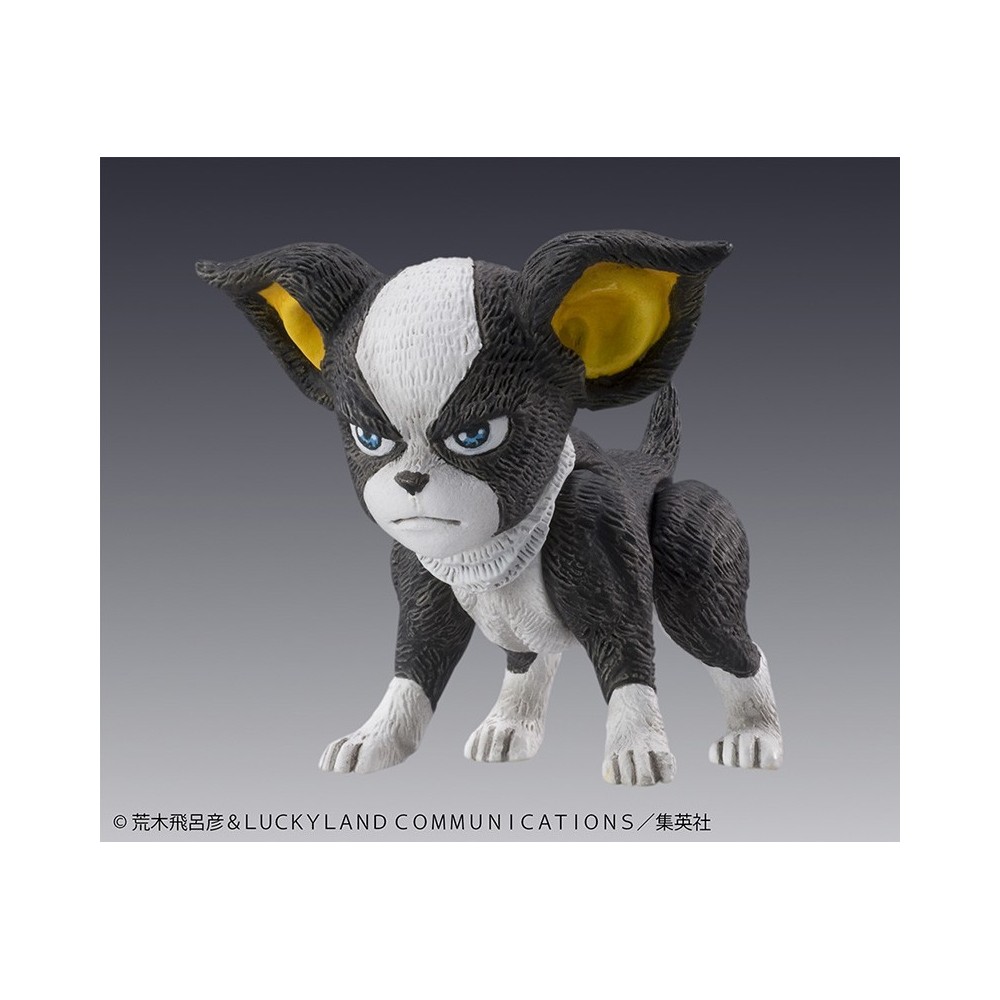 JOJO'S BIZARRE ADVENTURE CHOZOKADO JOSEPH JOESTAR AND IGGY ACTION FIGURE MEDICOS ENTERTAINMENT