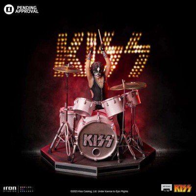IRON STUDIOS KISS PETER CRISS THE CATMAN ART SCALE 1/10 STATUE FIGURE