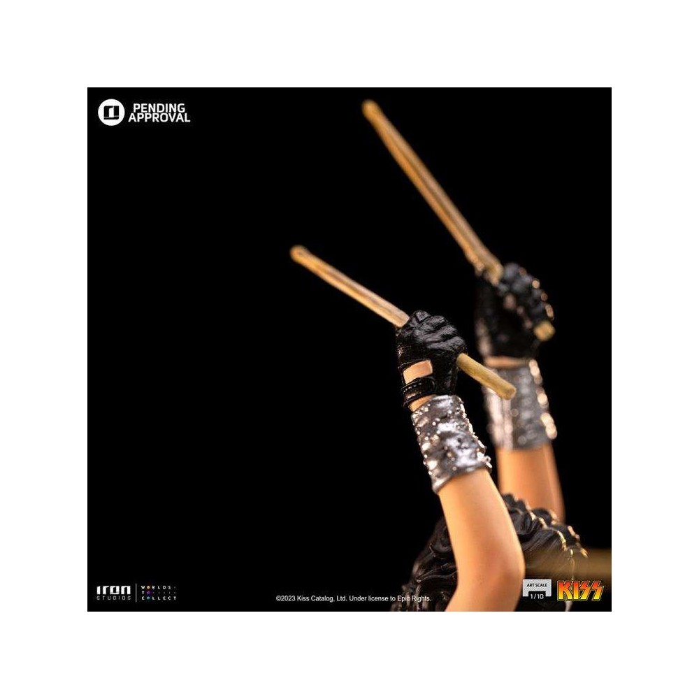 IRON STUDIOS KISS PETER CRISS THE CATMAN ART SCALE 1/10 STATUE FIGURE