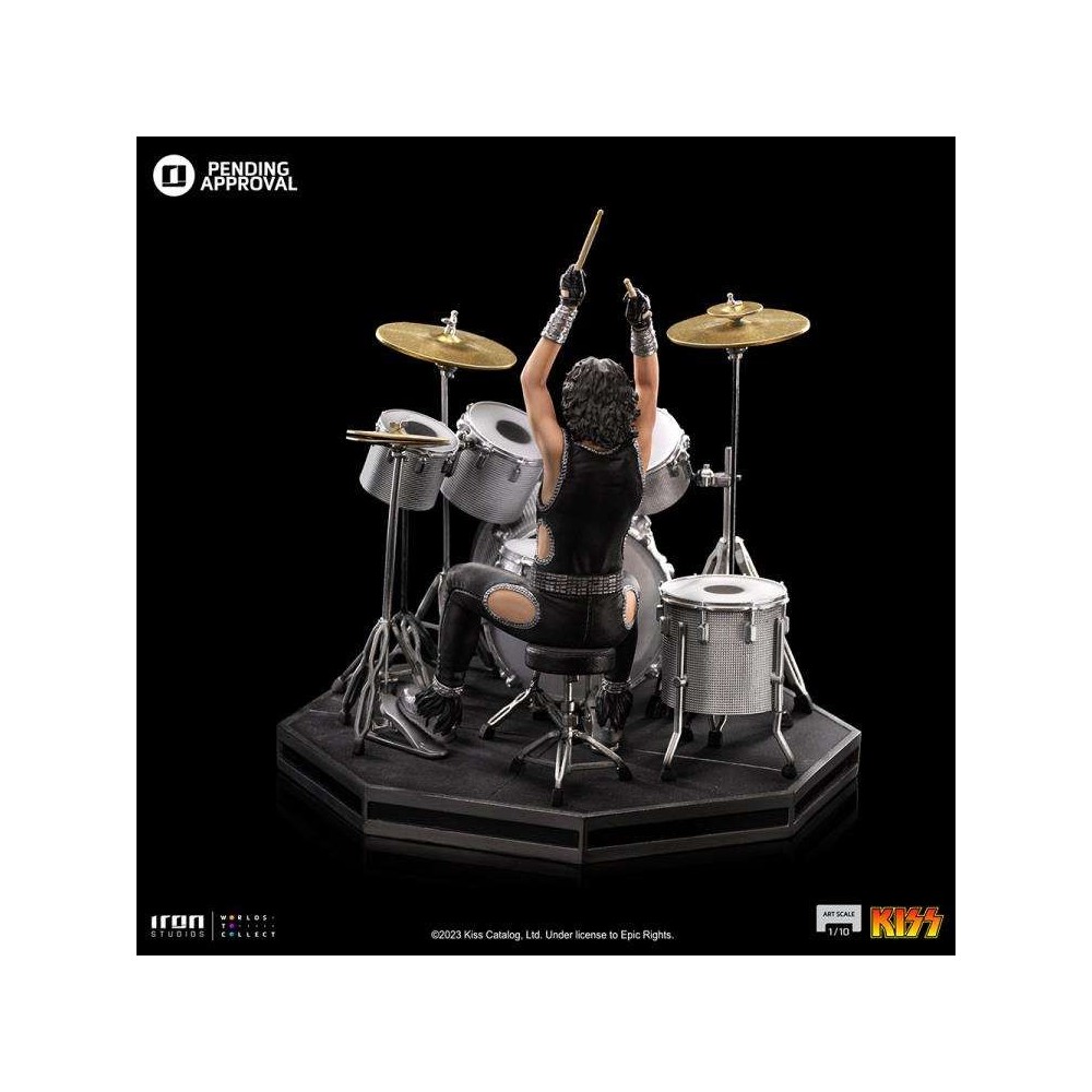 KISS PETER CRISS THE CATMAN ART SCALE 1/10 STATUA FIGURE IRON STUDIOS