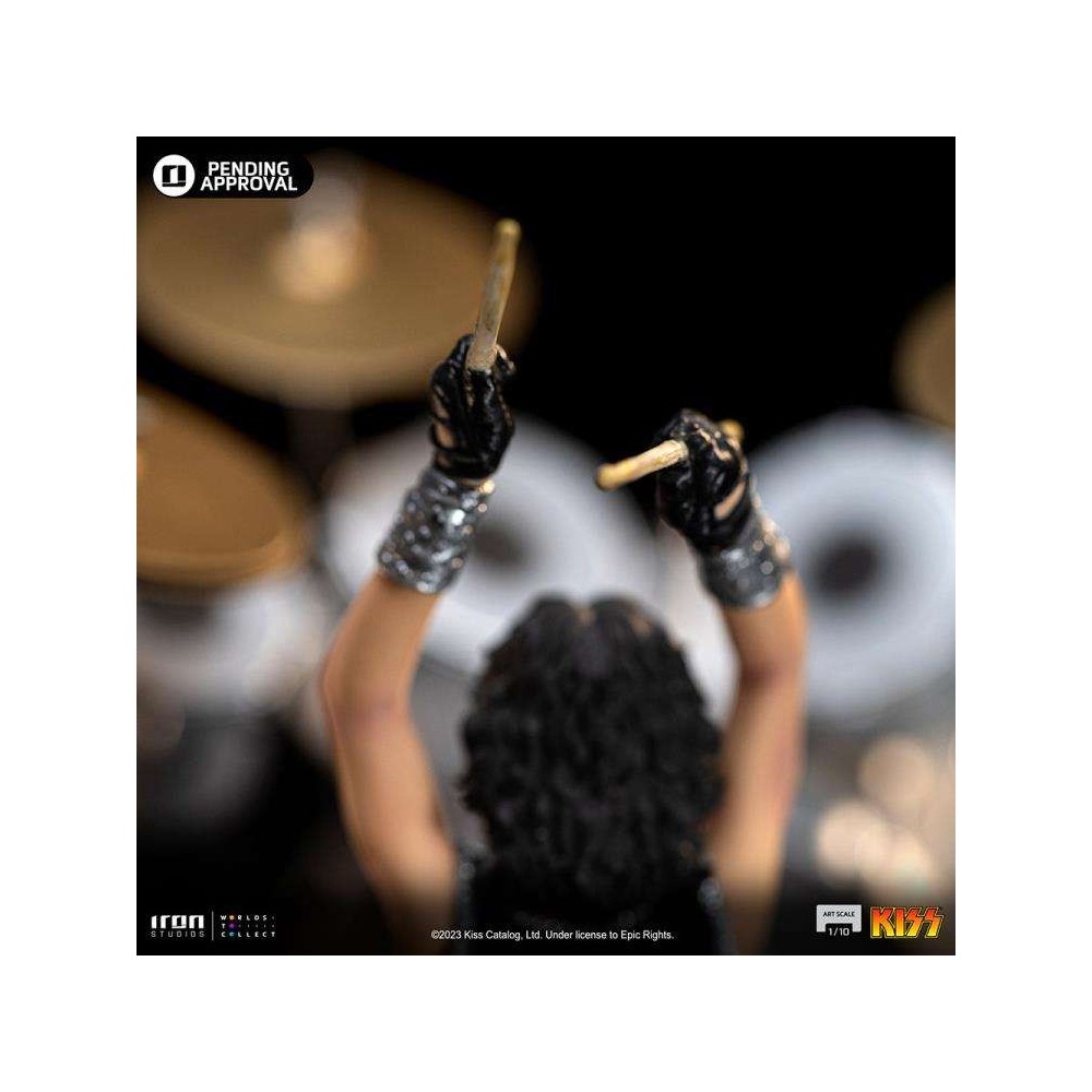 IRON STUDIOS KISS PETER CRISS THE CATMAN ART SCALE 1/10 STATUE FIGURE