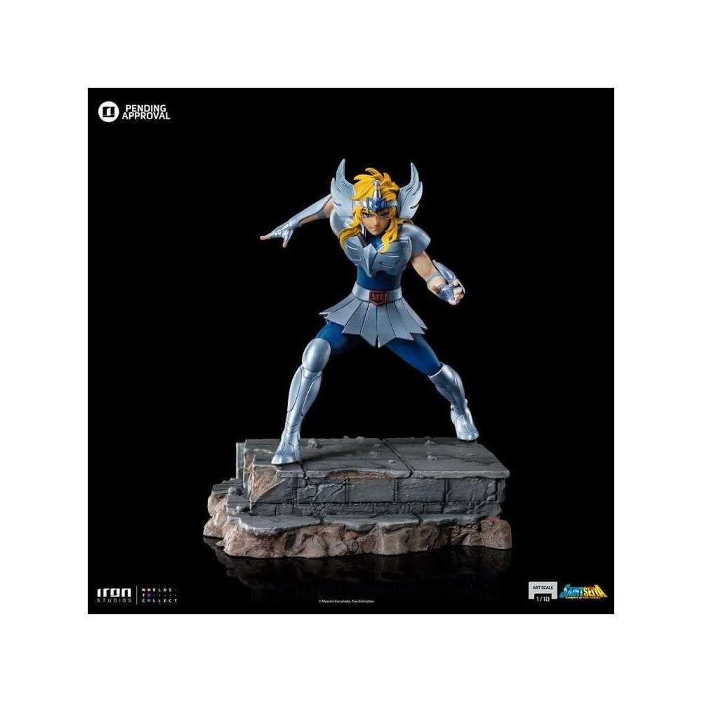 IRON STUDIOS SAINT SEIYA CYGNUS HYOGA ART SCALE 1/10 STATUE FIGURE