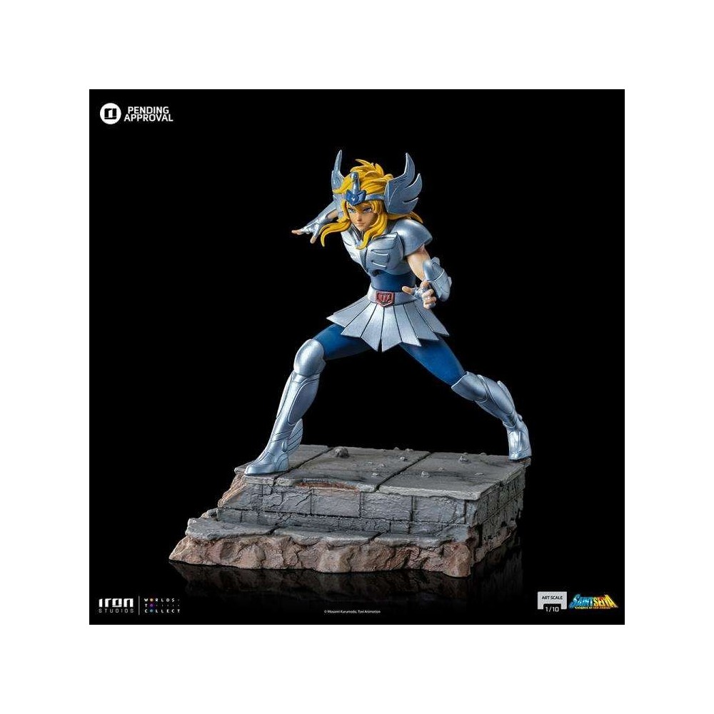 SAINT SEIYA CYGNUS HYOGA ART SCALE 1/10 STATUA FIGURE IRON STUDIOS