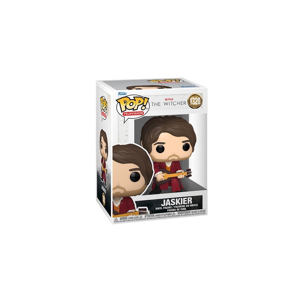 FUNKO POP! NETFLIX THE WITCHER S2 JASKIER BOBBLE HEAD KNOCKER FIGURE FUNKO