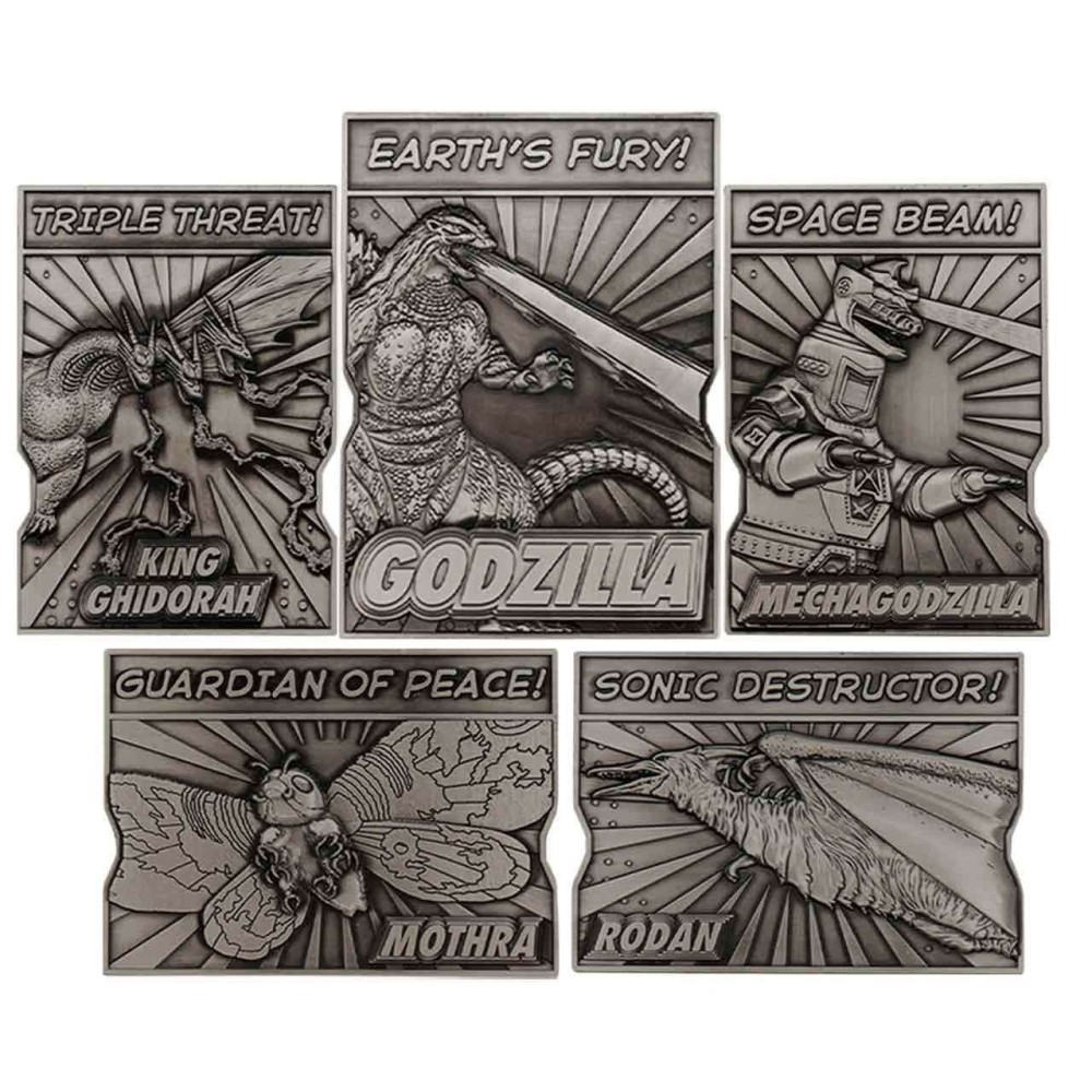 GODZILLA INGOTS SET 5X LINGOTTI DA COLLEZIONE FANATTIK