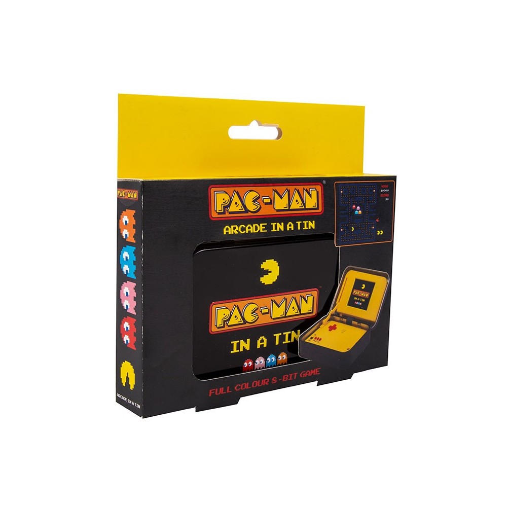FIZZ CREATIONS PAC-MAN ARCADE IN A TIN VIDEOGAME