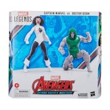 MARVEL LEGENDS CAPTAIN MARVEL VS DOCTOR DOOM ACTION FIGURE HASBRO