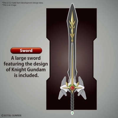 BANDAI SDW HEROES KNIGHT STRIKE GUNDAM MODEL KIT ACTION FIGURE