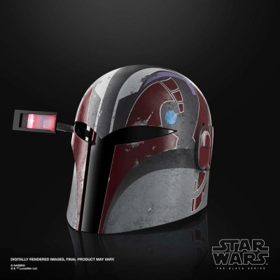 HASBRO STAR WARS ELECTRONIC HELMET SABINE WREN FULL SCALE 1/1