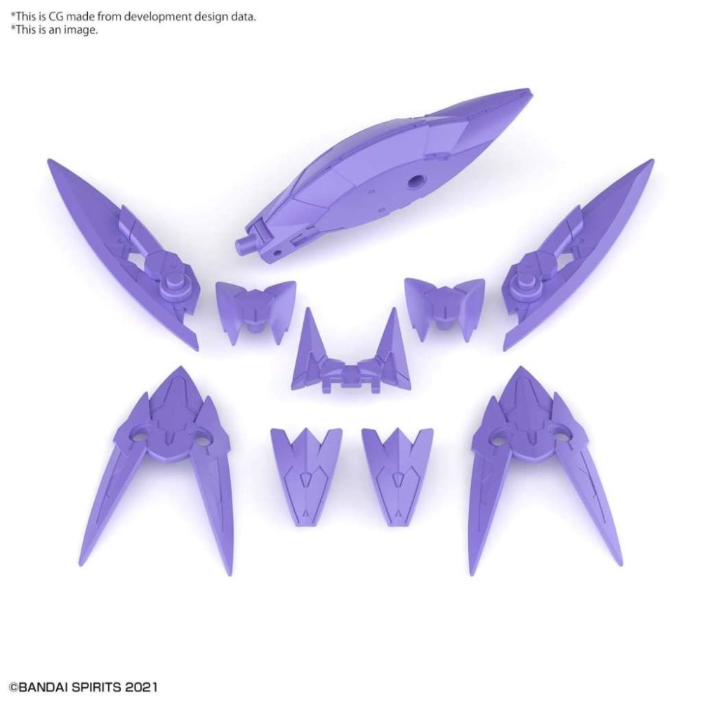 BANDAI 30MS OPTION PARTS SET 4 STEALTH ARMOR MODEL KIT