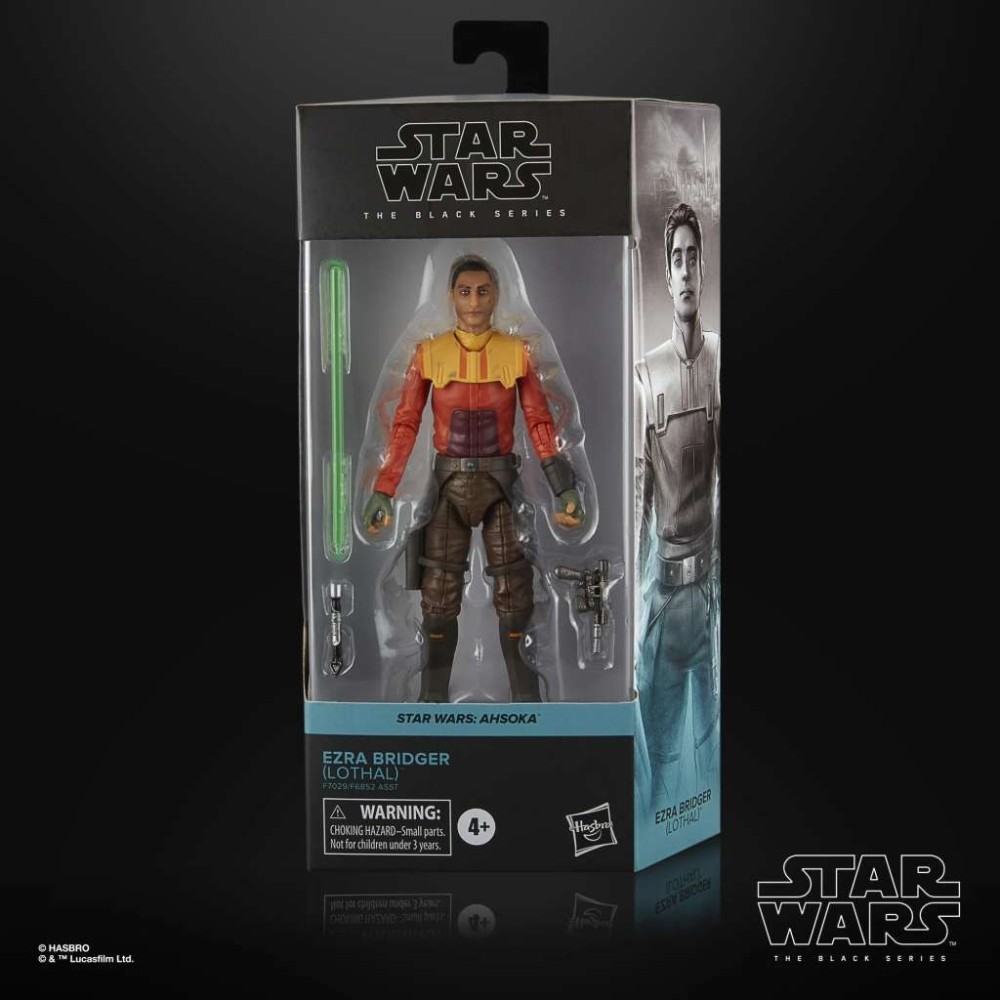 HASBRO STAR WARS THE BLACK SERIES EZRA BRIDGER ACTION FIGURE