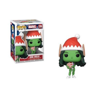 FUNKO POP! MARVEL SHE-HULK HOLIDAY SPECIAL BOBBLE HEAD KNOCKER FIGURE FUNKO