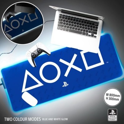 PLAYSTATION LIGHT UP DESK MAT TAPPETINO LUMINOSO PALADONE PRODUCTS
