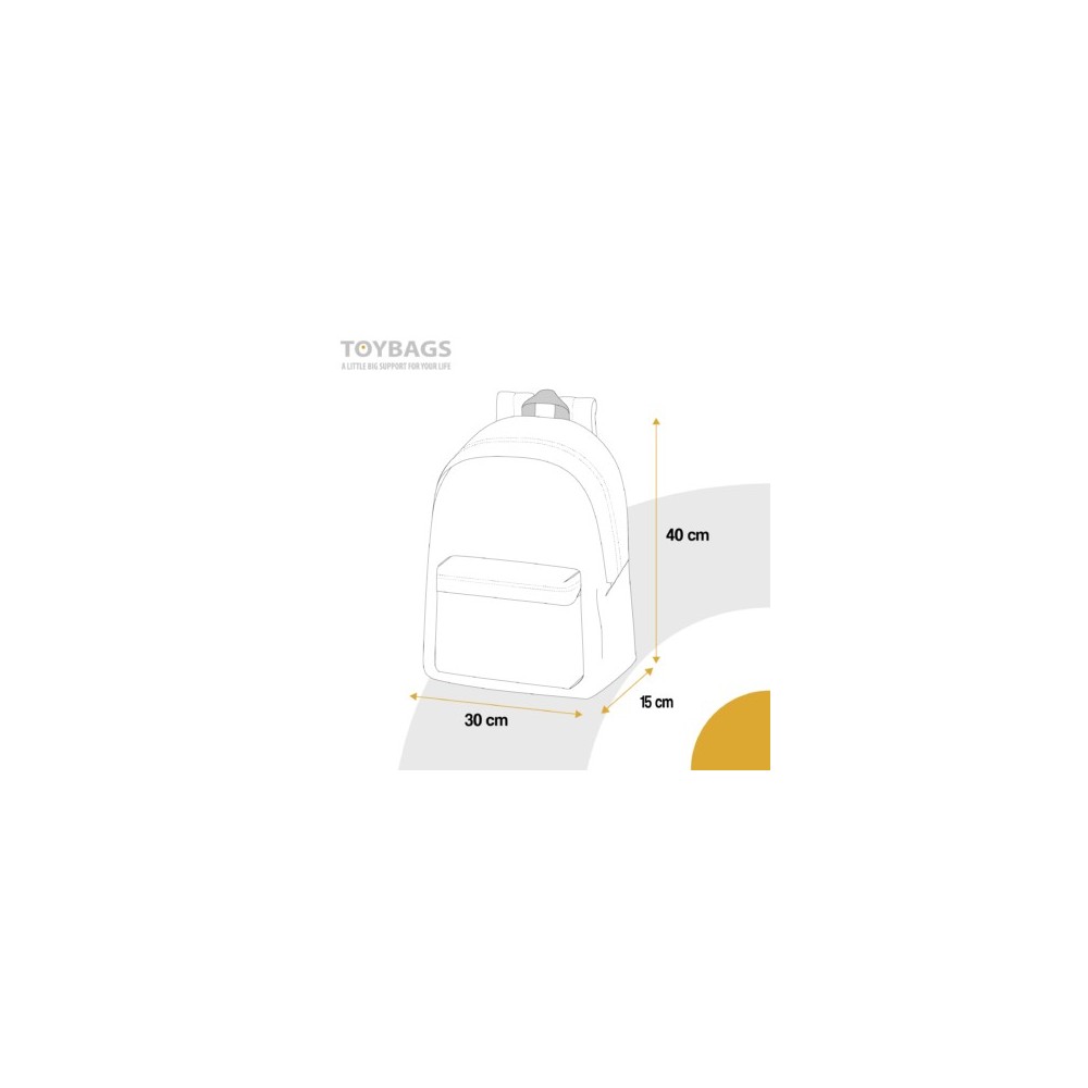 TOYBAGS POKEMON PIKACHU AMERICAN RUCKSACK