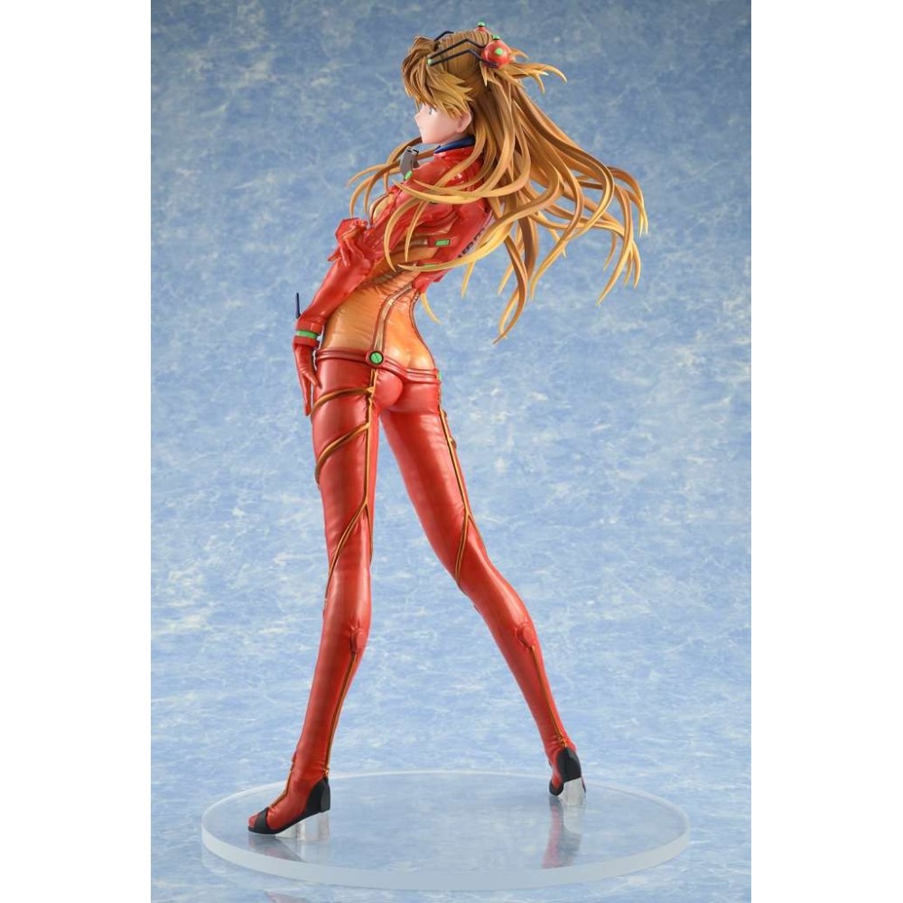 BELLFINE EVANGELION ASUKA LANGLEY TEST PLUGSUIT STATUE FIGURE