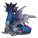 NEMESIS NOW ORB HOARD BLUE DRAGON FIGURINE