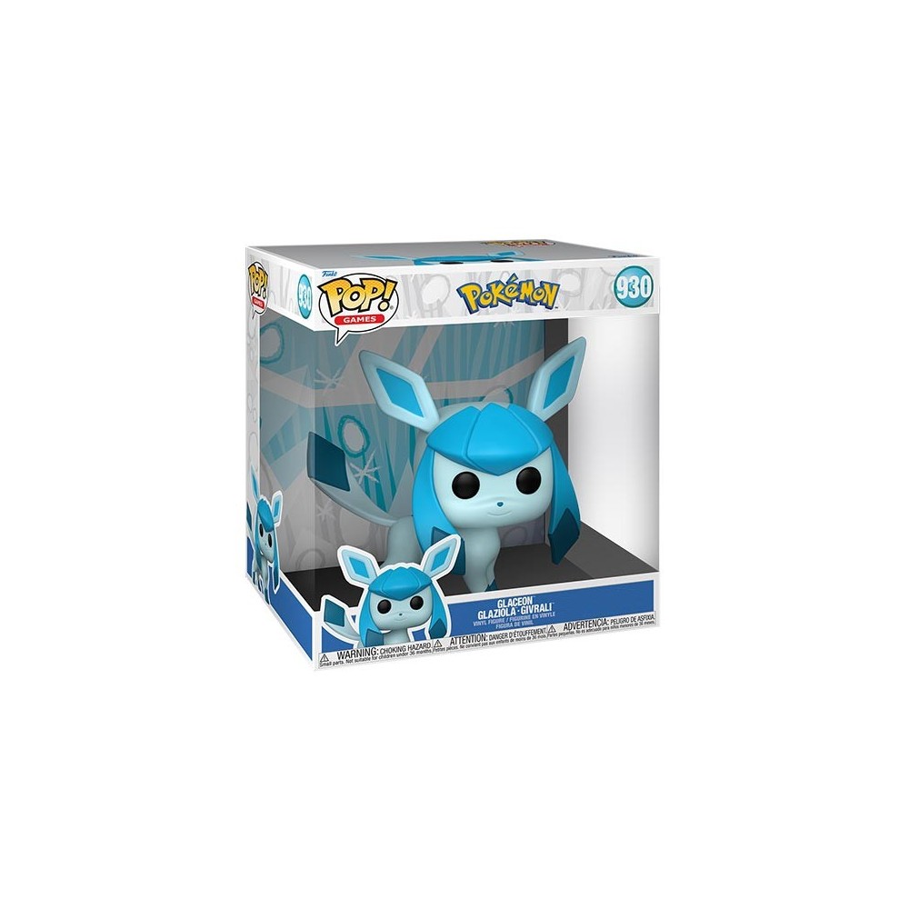FUNKO POP! POKEMON GLACEON SUPER SIZED BOBBLE HEAD FIGURE FUNKO