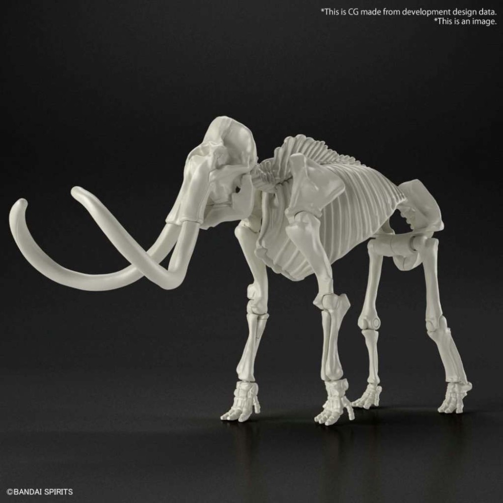 BANDAI EXPLORING LAB NATURE MAMMOTH MODEL KIT ACTION FIGURE