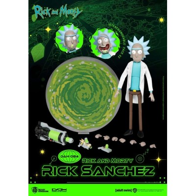 RICK AND MORTY RICK SANCHEZ DAH-084 ACTION FIGURE BEAST KINGDOM