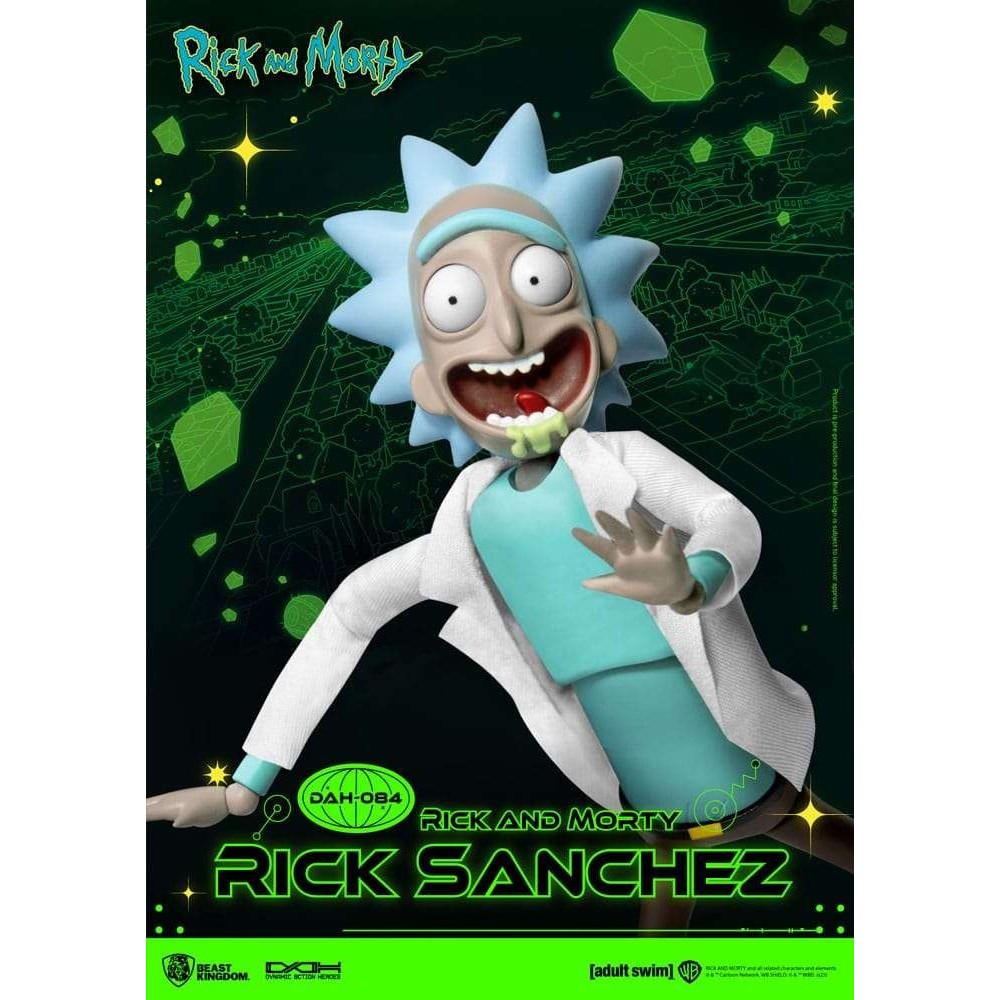 BEAST KINGDOM RICK AND MORTY RICK SANCHEZ DAH-084 ACTION FIGURE