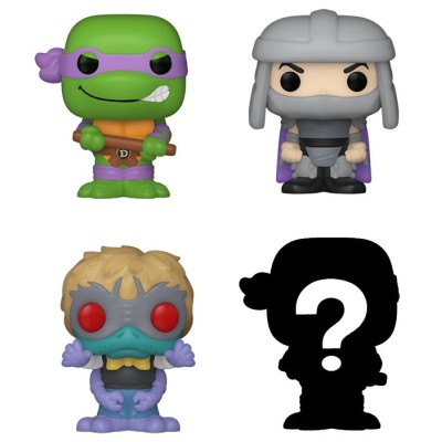 FUNKO FUNKO BITTY POP! TMNT 4 PACK DONATELLO VINYL MINI FIGURE