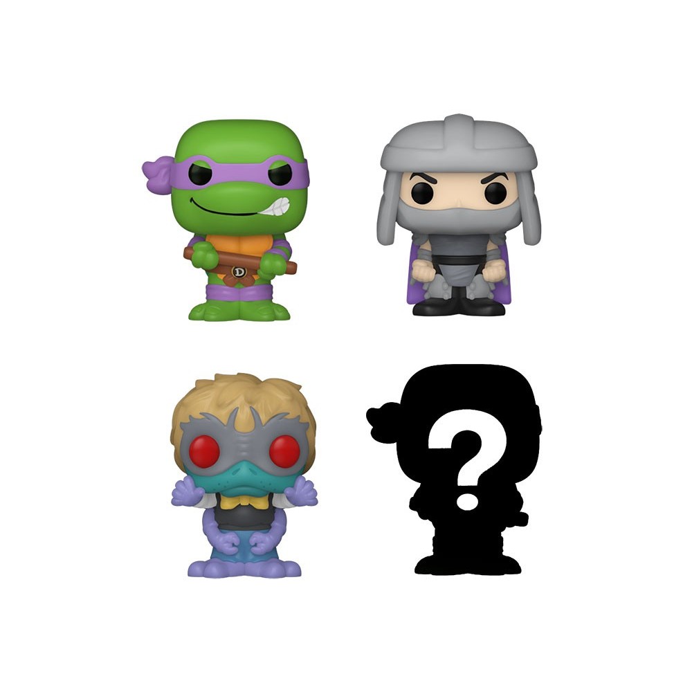FUNKO FUNKO BITTY POP! TMNT 4 PACK DONATELLO VINYL MINI FIGURE