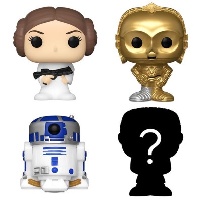 FUNKO FUNKO BITTY POP! STAR WARS 4 PACK LEIA VINYL MINI FIGURE