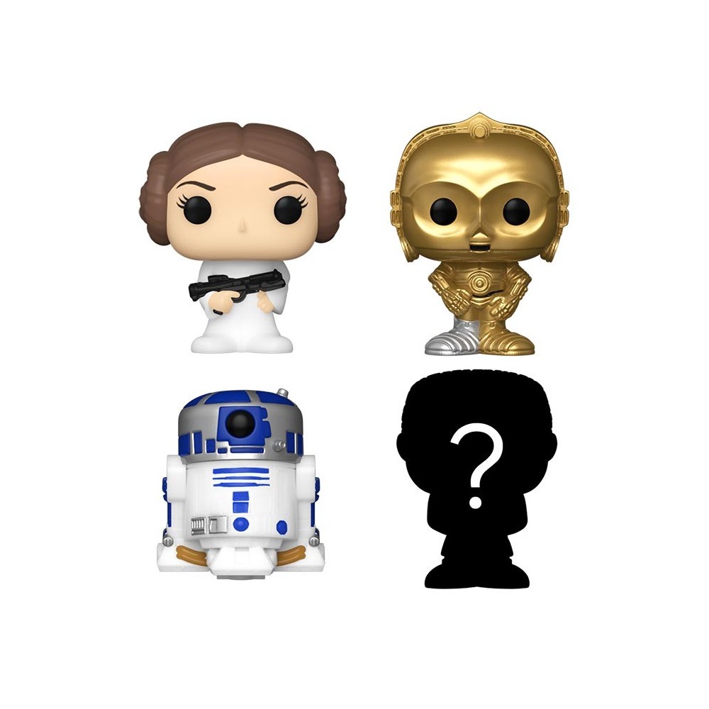 FUNKO FUNKO BITTY POP! STAR WARS 4 PACK LEIA VINYL MINI FIGURE