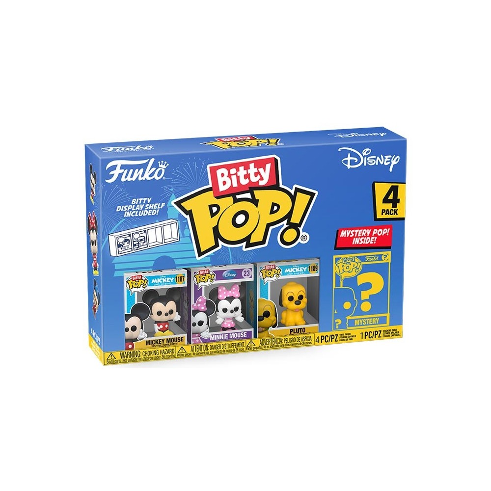 FUNKO FUNKO BITTY POP! DISNEY 4 PACK MICKEY MOUSE VINYL MINI FIGURE