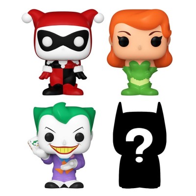 FUNKO BITTY POP! BATMAN SERIES 4 PACK THE JOKER VINYL MINI FIGURE FUNKO