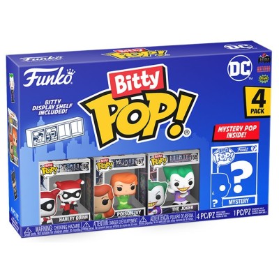 FUNKO BITTY POP! BATMAN SERIES 4 PACK THE JOKER VINYL MINI FIGURE FUNKO