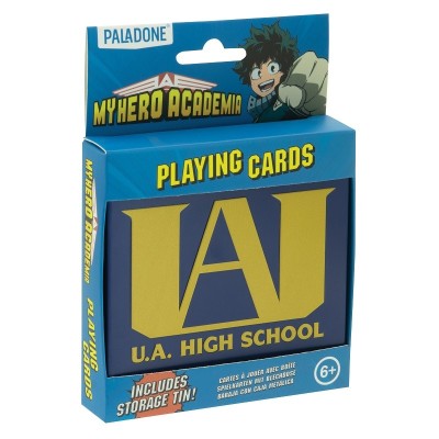 MY HERO ACADEMIA POKER PLAYING CARDS MAZZO CARTE DA GIOCO PALADONE PRODUCTS