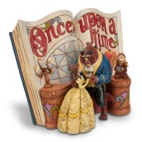 LA BELLA E LA BESTIA STORYBOOK STATUA FIGURE ENESCO