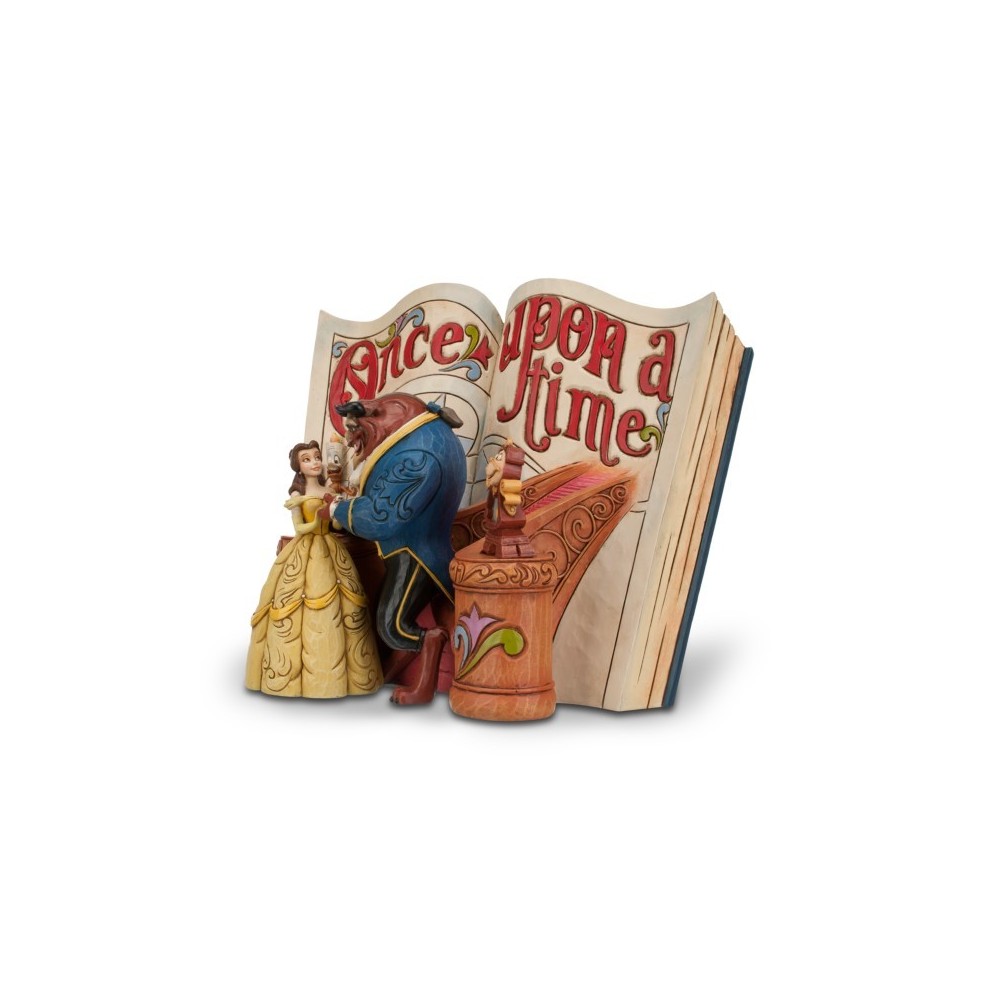ENESCO BEAUTY AND THE BEAST STORYBOOK STATUE FIGURE