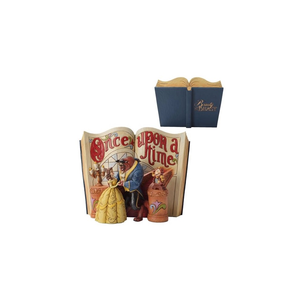 ENESCO BEAUTY AND THE BEAST STORYBOOK STATUE FIGURE